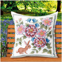 オノエ・メグミ 刺しゅうキットシリーズ 花咲く庭の小さな物語 ブルーベルとウサギ 6062 OLY-K6062 1組（直送品）