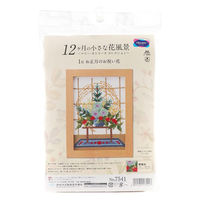 (Thred) 刺しゅうキット 『1月お正月のお祝い花』 縦20×横15cm OLY-K7541 1組（直送品）