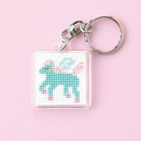 オリムパス製絲 (Olympus Thred) キー・リング刺しゅうキットKS-152ペガサス OLY-KS152 1セット(2組)（直送品）