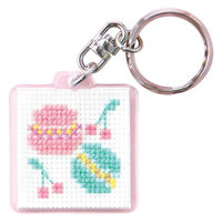 キー・リング刺しゅうキット Fancy Colors マカロン KS-154 OLY-KS154 1セット(2組)（直送品）