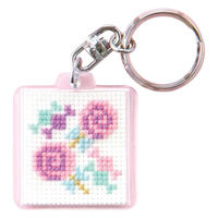 キー・リング刺しゅうキット Fancy Colors キャンディ KS-155 OLY-KS155 1セット(2組)（直送品）