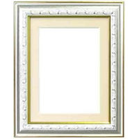 MIYUKI ビーズデコール専用額 R50125 (シルバー/白) 樹脂製 1個（直送品）