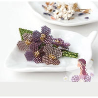 BEADS トーホービーズ ビーズキット 『フルールビジュ Alyssum (アリッサム) ブローチ 4』 TOH40004（直送品）