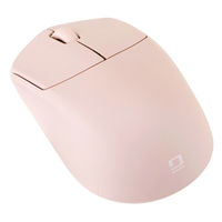 ナカバヤシ Bluetooth静音 軽量ミニマウス 3ボタン BlueLED ピンク MUS-BKT250P 1個（直送品）