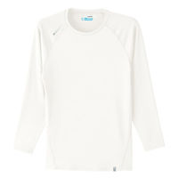 Asahicho(旭蝶繊維) 0044 長袖クールインナー ホワイト Lサイズ 1枚（直送品）