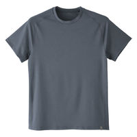 Asahicho(旭蝶繊維) 0018 消臭半袖Tシャツ チャコールグレー Mサイズ 1枚（直送品）