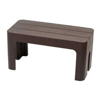 リバティーコーポレーション 踏み台 ブラウン 高さ30cmワイド LC-143 1個（直送品）