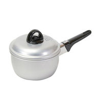 リバティーコーポレーション 片手鍋 14cmアルミ 軽量 ガス火専用 LD-366 1個（直送品）