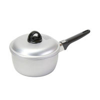 リバティーコーポレーション 片手鍋 16cm アルミ 軽量 ガス火専用 LD-367 1個（直送品）