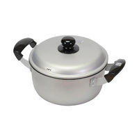 リバティーコーポレーション 両手鍋 20cm アルミ ガス火専用 軽量 LD-377 1個（直送品）