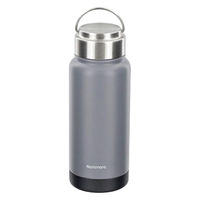 ベストコ マグボトル 540ml 保冷 保温 グレー ステンレス ハンドル付き NQ-0334 1個（直送品）