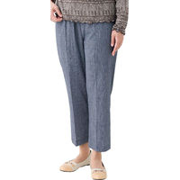 ケアファッション おしりスルッと楊柳パンツ ブルーグレー S W0182118014 1着（直送品）