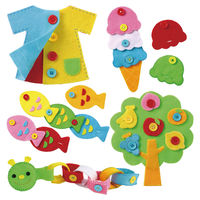 アーテック フェルトでつくる おもちゃキット ボタンあそび 50663 1個（直送品）