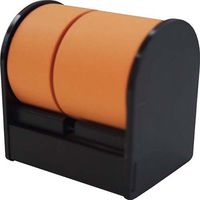 ロルフ ダブル 20&30mmx10m オレンジ [ディスペンサー:ブラウン] 905-1065-005 1セット(2個)（直送品）
