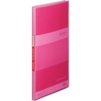 キングジム シンプリーズ クリアーファイル(透明) 20P A4タテ ピンク 184TSPヒン 1セット(3冊)（直送品）