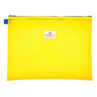 サクラクレパス ノータム ハーフネット ポーチ A4サイズ イエロー UNK-43#3 1個（直送品）