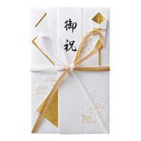 マルアイ 和しぐさ 高級金封 金白花結 キ-WS3102 1パック（直送品）