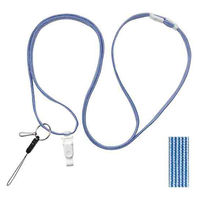 ソニック 多機能たすきがけストラップ 150cm 青 NF-985-B 1セット(2本)（直送品）