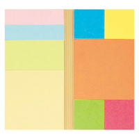 プリントインフォームジャパン ふせんの手帖 ブラックノート 25枚×9種 1332-0006-0570 1セット(1個×2)（直送品）