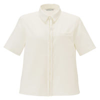 ボンマックス 半袖ブラウス ホワイト 19号 AUB4301 AUB4301-15-19G 1着（直送品）