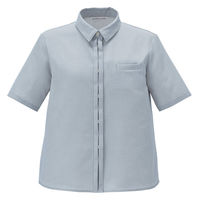 ボンマックス 半袖ブラウス ブルー 17号 AUB4301 AUB4301-6-17G 1着（直送品）