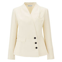 ボンマックス ジャケット アイボリー 15号 AUJ0300 AUJ0300-15-15G 1着（直送品）