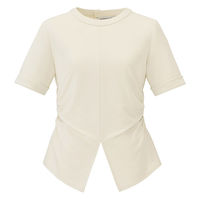 ボンマックス 半袖カットソー アイボリー 3L AUK7301 AUK7301-15-3L 1着（直送品）