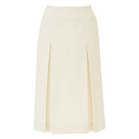 ボンマックス プリーツスカート(ロング丈) アイボリー 19号 AUS2300 AUS2300-15-19G 1着（直送品）