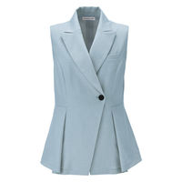 ボンマックス ロングベスト ブルー 13号 AUV1300 AUV1300-6-13G 1着（直送品）