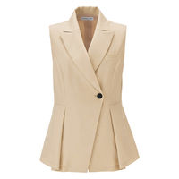 ボンマックス ロングベスト ベージュ 5号 AUV1300 AUV1300-1-5G 1着（直送品）