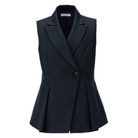 ボンマックス ロングベスト ネイビー 19号 AUV1300 AUV1300-8-19G 1着（直送品）