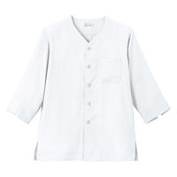 ボンマックス ユニセックス高通気和シャツ ホワイト SS FB4578U FB4578U-15-SS 1着（直送品）