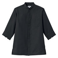 ボンマックス ユニセックス高通気スタンドカラーシャツ ブラック M FB4579U FB4579U-16-M 1着（直送品）