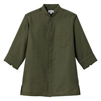 ボンマックス ユニセックス高通気スタンドカラーシャツ 緑茶 3L FB4579U FB4579U-4-3L 1着（直送品）