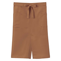 ボンマックス スリット入りソムリエエプロン モカ F FK7207 FK7207-21-999 1枚（直送品）