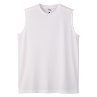 ボンマックス ノースリーブTシャツ(ポリジン加工) ホワイト XXXL MS1165O MS1165O-15-XXXL 1着（直送品）