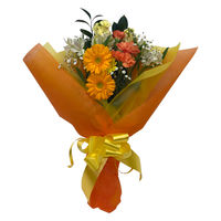 welzo 季節のお祝い花束 気持ち伝わるイエローブーケ 4933136989764 1束（直送品）