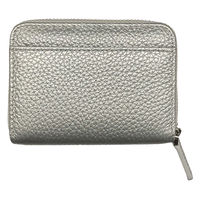 ベストアンサー apa-004-sl 財布 レディース 本革 ミニサイフ シルバー 1セット（直送品）