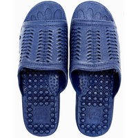 ニッポンスリッパ 紳士成型フィッティングサンダル M ネイビー 1足