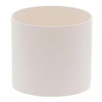 ベストコ フラワーポット 鉢 プランター 4号 ホワイト MA-3243 1個（直送品）