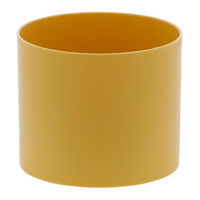 ベストコ フラワーポット 鉢 プランター 5号 モスイエロー MA-3246 1個（直送品）