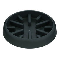 ベストコ フラワーポット用 根腐れ防止 プレート 受け皿 4号 グリーン MA-3249 1個（直送品）