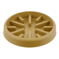 ベストコ フラワーポット用 根腐れ防止 プレート 受け皿 5号 イエロー MA-3254 1個（直送品）