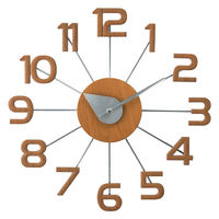 ケイ・コーポレイション George Nelson ジョージ・ネルソン フェリス・ウォールクロック 木調 GN41167WD 1個（直送品）