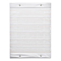 エツミ ビルダーズ コレクターシリーズ ウォールポケット 缶バッジ 36個ポケット VE-7788 1個（直送品）