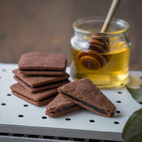 表参道 はちみつ専門店 「MY HONEY」 ハニーショコラサンドリープ5個入　ギフトカード　二重封筒／熨斗（御中元）（直送品）