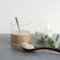 ME/NU WOMAN'S BASE　デザートプロテイン キャラメルナッツパフェ味 大袋　ギフトカード　スタンダード封筒／熨斗（御中元）（直送品）