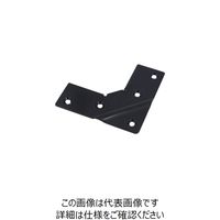大里 OHSATO 黒塗装 2×4用金具 コーナー C2ーBK FRT-043 1個 268-4105（直送品）
