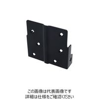 大里 OHSATO 黒塗装 2×4用金具ブラケット B1ーBK FRT-031 1個 268-2535（直送品）