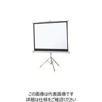 オーエス OS 80型 三脚スタンドスクリーン PT-080V-WG103 1台 136-1681（直送品）